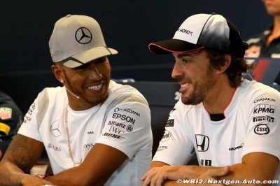 Hamilton&nbsp;: Ce serait dommage qu’Alonso prenne sa retraite
