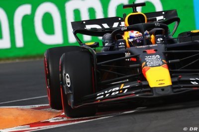 Vibreurs et bosses&nbsp;: Red Bull a encore eu des problèmes de corrélation au Canada