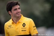 Renault confirme l'arrivée du sponsor de Sainz