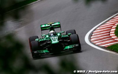 Caterham et Van der Garde pénalisés après la course