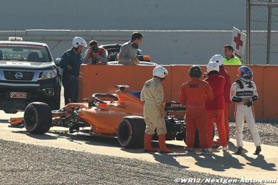 McLaren a pu boucler son programme malgré une nouvelle panne