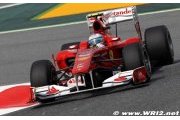 Alonso deuxième devant les siens