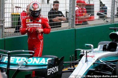 Raikkonen se plaint de son début de course