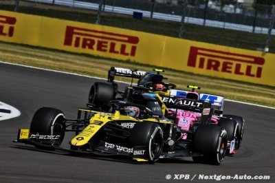 Ricciardo et Ocon récoltent 20 points précieux pour Renault F1 à Silverstone