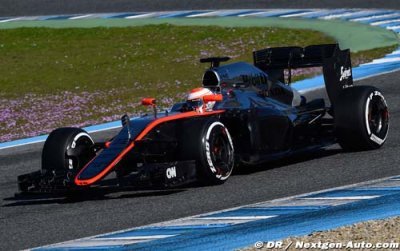 McLaren-Honda tourne un film promotionnel à Barcelone