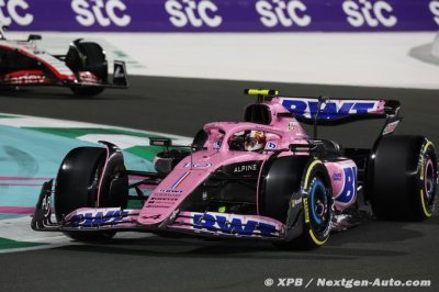 Alpine F1&nbsp;: La course à Djeddah a ’mis en évidence les points positifs’