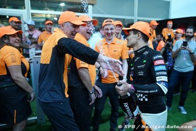 Norris&nbsp;: McLaren F1 a progressé en même temps que moi