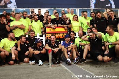 Alonso&nbsp;: Le podium confirme qu’Alpine F1 est ’prête’ pour 2022