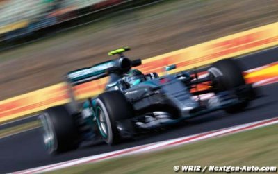 Rosberg très malchanceux dans son dernier arrêt aux stands