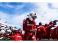 Vettel fait face aux difficultés et veut gagner avec Ferrari