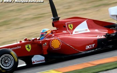 Satisfaction d’Alonso pour son premier jour de test