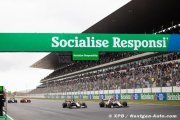 Grosjean n'a pas pu profiter du DRS et termine 17e au Portugal