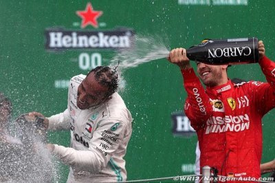 Vettel n'est pas jaloux du palmarès de Hamilton