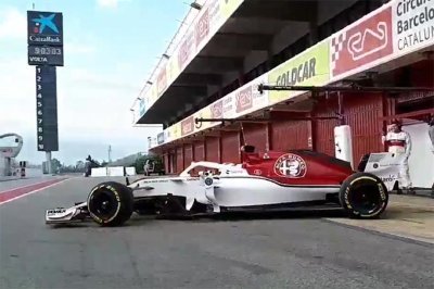 La Toro Rosso et la Sauber ont été baptisées sur la piste