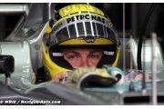 Rosberg explose un oiseau sur son casque