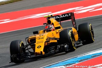 Une très bonne journée de travail pour Renault F1 en Allemagne
