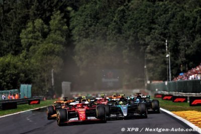 Les statistiques après le Grand Prix de Belgique de F1