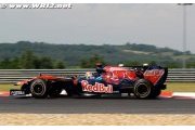Un après-midi difficile pour Toro Rosso