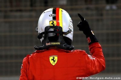 La particularité du casque 2018 de Vettel