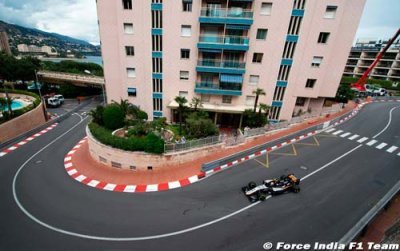 Qualifying - Monaco GP report: Force India Mercedes
