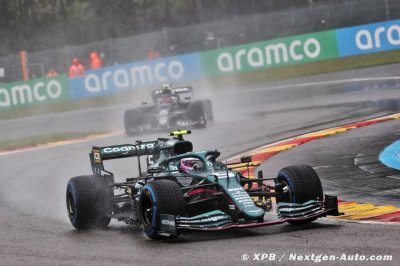 Vettel&nbsp;: ’C’est une blague’ d’attribuer des points en Belgique