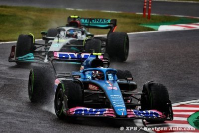 Alpine F1&nbsp;: Piloter l’A522 à Suzuka était ’un pur plaisir’ pour Ocon