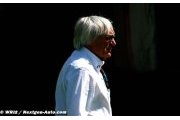 Bernie Ecclestone confiant en vue des nouveaux accords Concorde