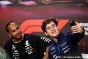 Hamilton salue le 'travail incroyable' de Colapinto en F1