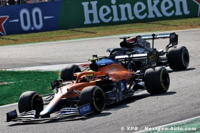 Norris a pris de la confiance après ses quelques duels avec Hamilton et Verstappen