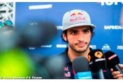 Sainz admits anger with Toro Rosso