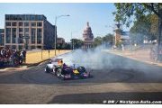 Ricciardo et Vettel en démo dans le centre ville d'Austin