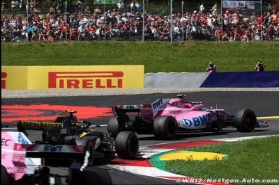 Les Force India dans le top 10 pour le moment