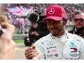 Hamilton assure que la Mercedes est moins facile à conduire que l'an dernier