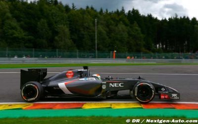 Italy 2014 - GP Preview - Sauber Ferrari