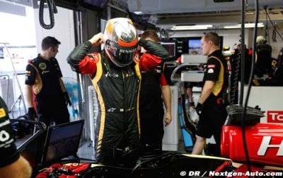 Kimi Raikkonen souffre à cause des pneumatiques