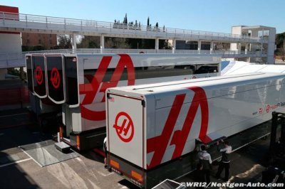 La nouvelle Haas F1 a déjà fait un tour... hier