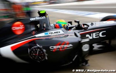 Il y a encore du travail sur les réglages de la Sauber C33