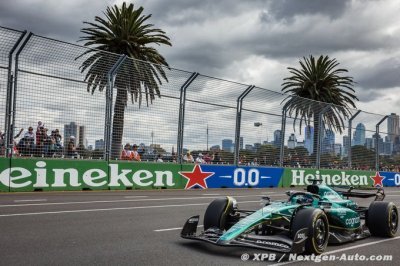 Aston Martin F1 est déjà dans le bon rythme en Australie