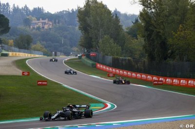 Bottas perdait 50 points d’appui avec le débris sous son fond plat