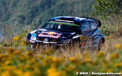 Après ES8&nbsp;: Ogier emmène un triplé VW en Allemagne