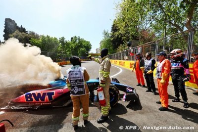 Une 1ère journée cauchemardesque pour Alpine F1 à Bakou