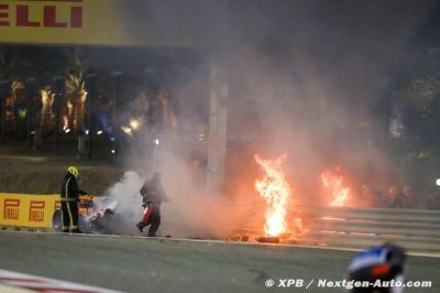 La FIA lance une enquête pour analyser ‘dans les moindres détails’ le crash de Grosjean