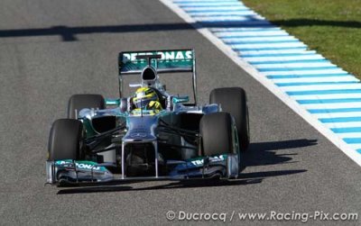 Rosberg, entre confiance et méfiance pour 2013