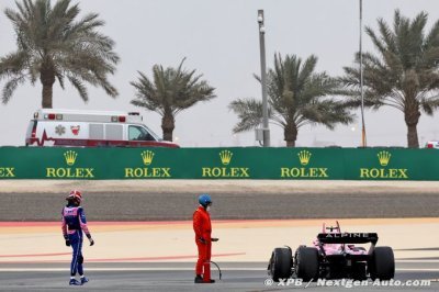 Alpine F1 débute en rose avec un arrêt en piste pour Ocon