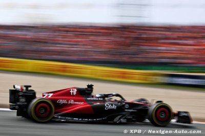 Alfa Romeo F1 se voit jouer le top 10 après les Libres aux Pays-Bas