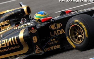 Bruno Senna a roulé à Spa avec la Renault R30