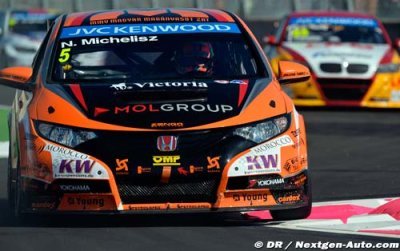 Porto&nbsp;: Michelisz et Monteiro meilleurs temps du warm-up