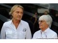 Ecclestone reste à la tête de la F1, Montezemolo de la partie