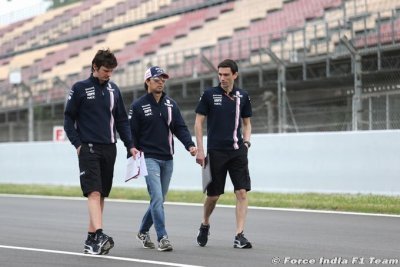 Perez espère de la pluie pour les qualifications