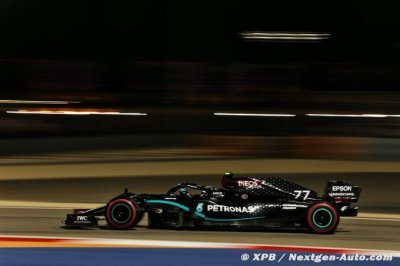 Bottas bat de justesse Russell et signe la pole à Sakhir